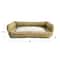 Hello Honey® 39" Taupe, Green & Mint Floral Pet Bed